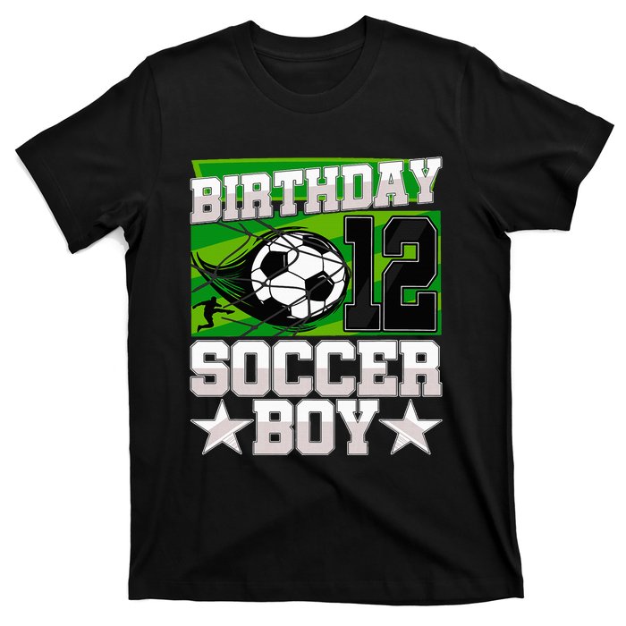 Soccer Birthday Party 12th Birthday 12 Years Old T-Shirt