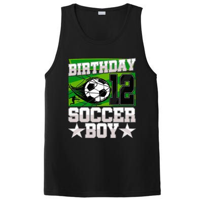 Soccer Birthday Party 12th Birthday 12 Years Old PosiCharge Competitor Tank