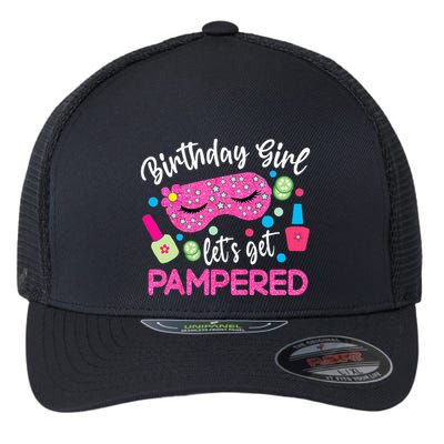 Spa Birthday Party Supplies For Girl Lets Get Pampered Flexfit Unipanel Trucker Cap