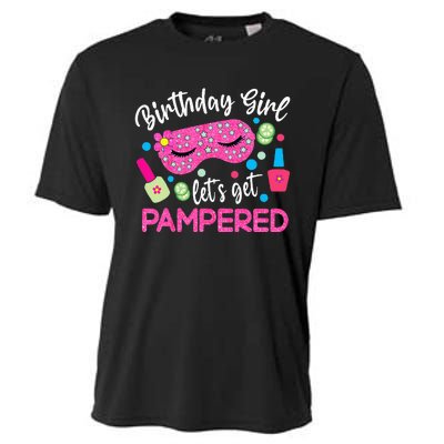 Spa Birthday Party Supplies For Girl Lets Get Pampered Cooling Performance Crew T-Shirt