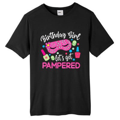 Spa Birthday Party Supplies For Girl Lets Get Pampered Tall Fusion ChromaSoft Performance T-Shirt