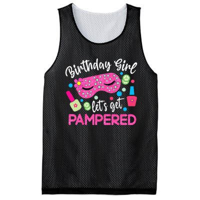 Spa Birthday Party Supplies For Girl Lets Get Pampered Mesh Reversible Basketball Jersey Tank