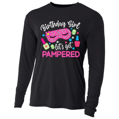 Spa Birthday Party Supplies For Girl Lets Get Pampered Cooling Performance Long Sleeve Crew