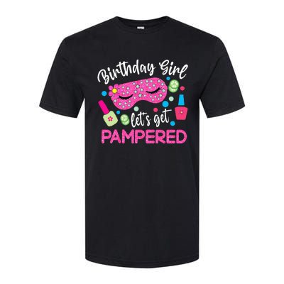 Spa Birthday Party Supplies For Girl Lets Get Pampered Softstyle CVC T-Shirt