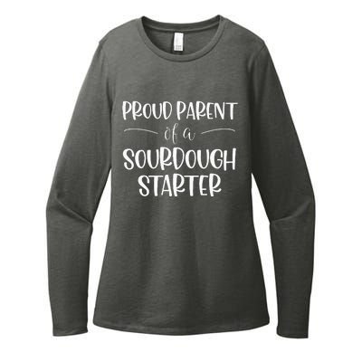 Sourdough Baker Proud Parent Of A Sourdough Starter Womens CVC Long Sleeve Shirt