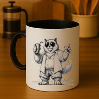 Spring Break Party King – Cool Cat Vibes Mug