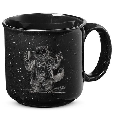 Spring Break Party King – Cool Cat Vibes 15oz Campfire Ceramic Mug