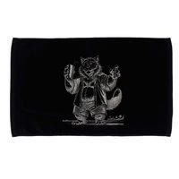 Spring Break Party King – Cool Cat Vibes Microfiber Hand Towel