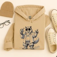Spring Break Party King – Cool Cat Vibes Hoodie