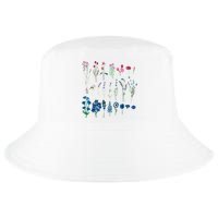 Subtle Bi Pride Bisexual Flowers Flag Discreet Pride Apparel Cool Comfort Performance Bucket Hat