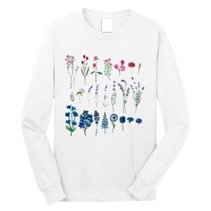 Subtle Bi Pride Bisexual Flowers Flag Discreet Pride Apparel Long Sleeve Shirt