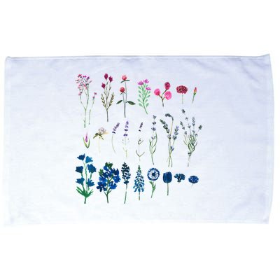 Subtle Bi Pride Bisexual Flowers Flag Discreet Pride Apparel Microfiber Hand Towel