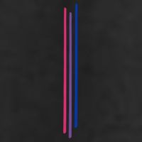 Subtle Bisexual Pride Bi Flag Pride Month Gift 7 Panel Mesh Trucker Snapback Hat
