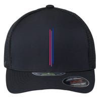 Subtle Bisexual Pride Bi Flag Pride Month Gift Flexfit Unipanel Trucker Cap