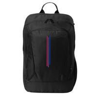 Subtle Bisexual Pride Bi Flag Pride Month Gift City Backpack