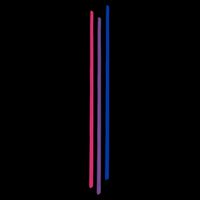Subtle Bisexual Pride Bi Flag Pride Month Gift Impact Tech Backpack