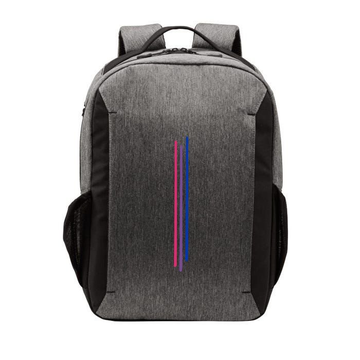 Subtle Bisexual Pride Bi Flag Pride Month Gift Vector Backpack