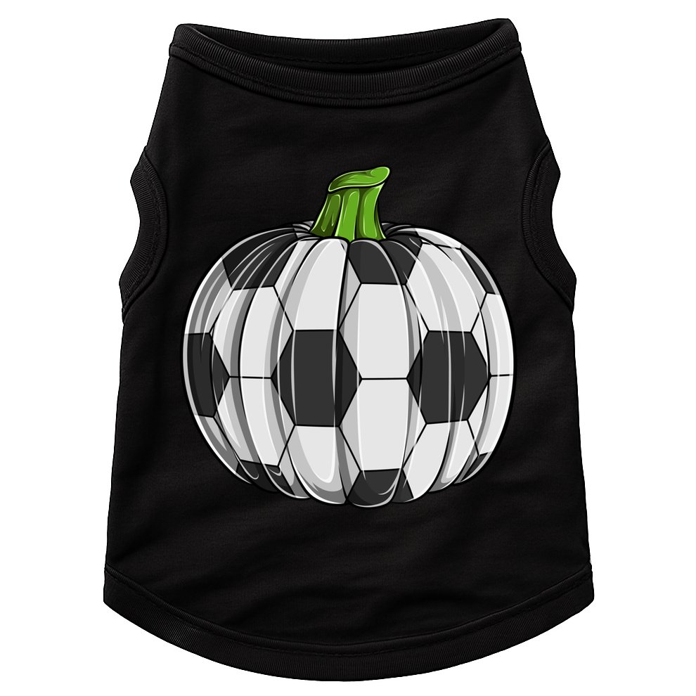Soccer Ball Pumpkin Halloween Funny Sports Football Boys Cool Gift Doggie Tank