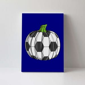 Soccer Ball Pumpkin Halloween Funny Sports Football Boys Cool Gift Canvas