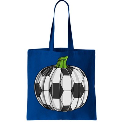 Soccer Ball Pumpkin Halloween Funny Sports Football Boys Cool Gift Tote Bag