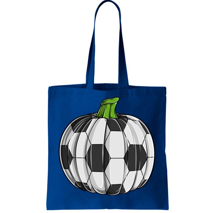 Soccer Ball Pumpkin Halloween Funny Sports Football Boys Cool Gift Tote Bag