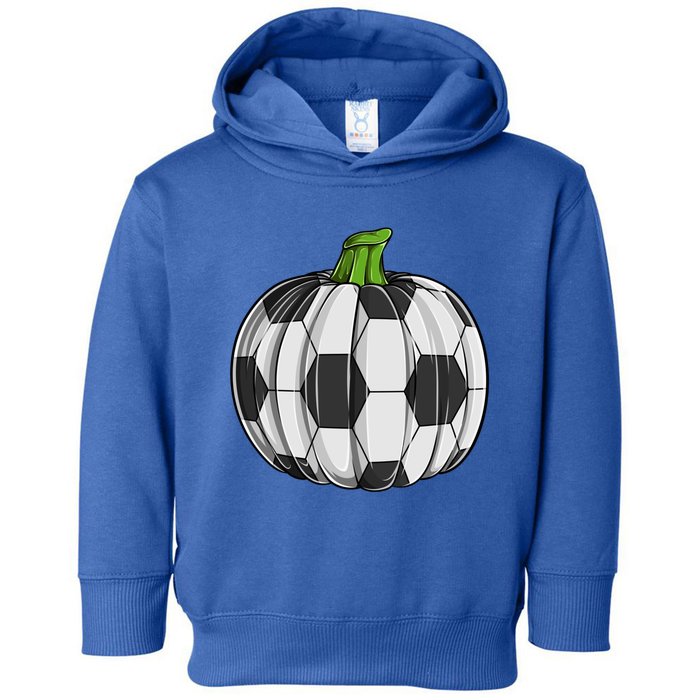 Soccer Ball Pumpkin Halloween Funny Sports Football Boys Cool Gift Toddler Hoodie