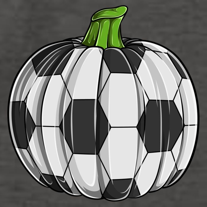 Soccer Ball Pumpkin Halloween Funny Sports Football Boys Cool Gift Vector Backpack