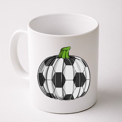 Soccer Ball Pumpkin Halloween Funny Sports Football Boys Cool Gift Coffee Mug