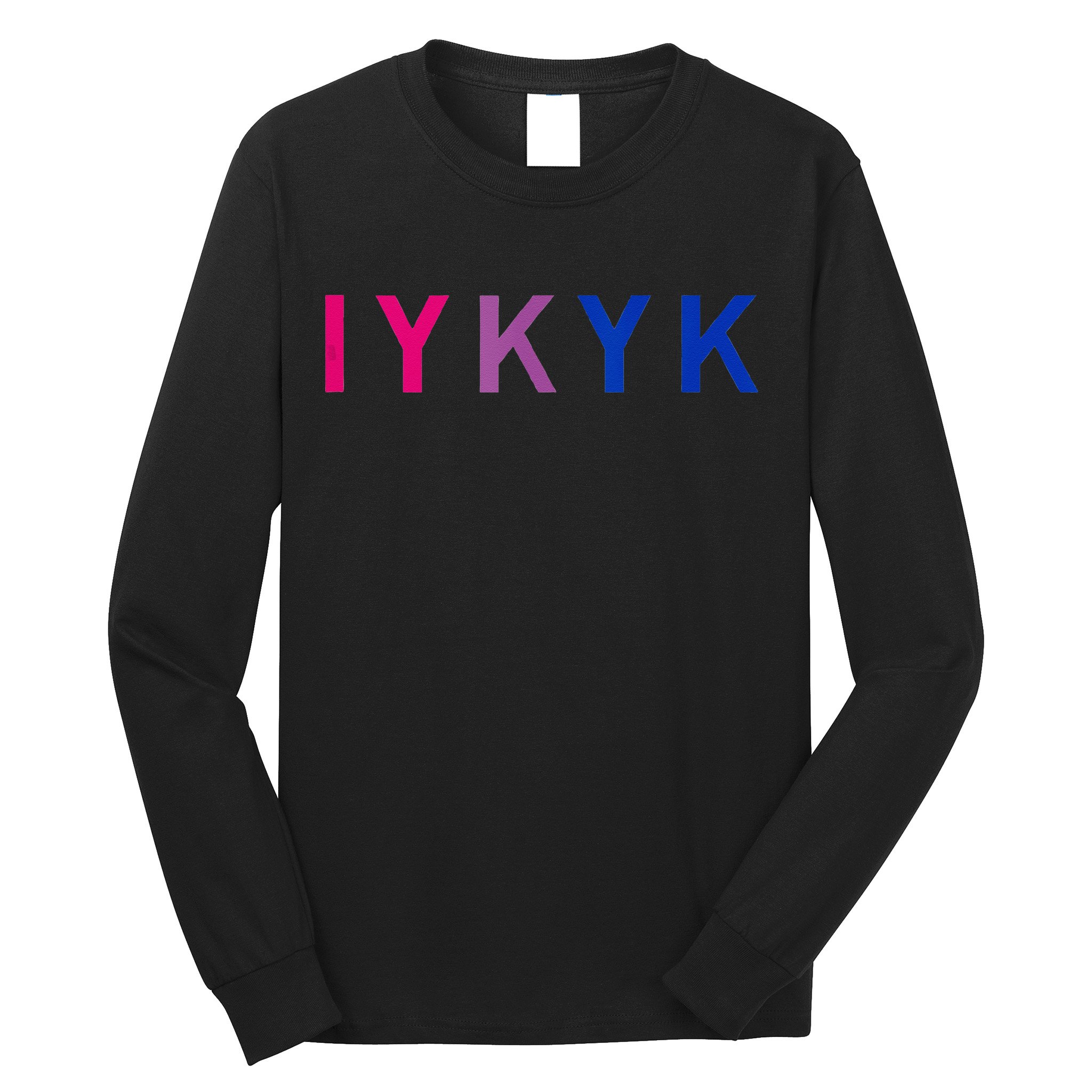 Subtle Bi Pride Bisexual IYKYK Long Sleeve Shirt
