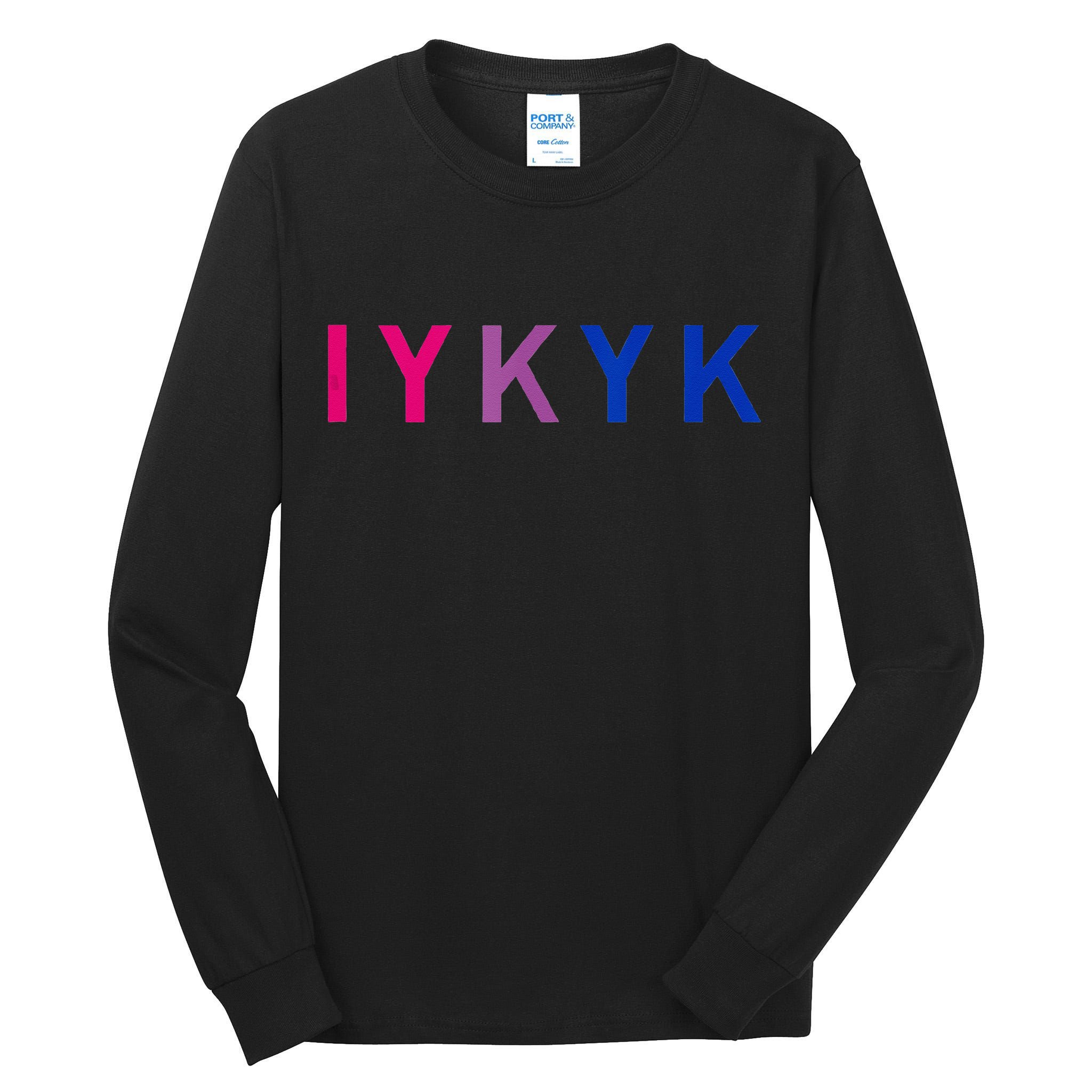 Subtle Bi Pride Bisexual IYKYK Tall Long Sleeve T-Shirt