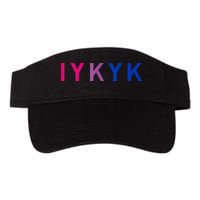 Subtle Bi Pride Bisexual IYKYK Visor