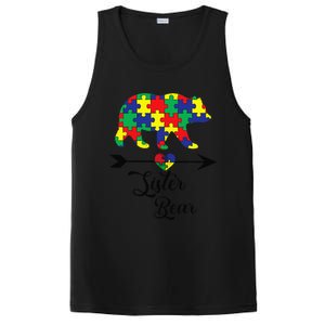 Sister Bear Puzzle Autism Awareness Big Sis Gift Tee PosiCharge Competitor Tank