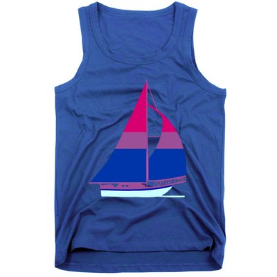 Sailboat Bisexual Pride Cute Gift Tank Top