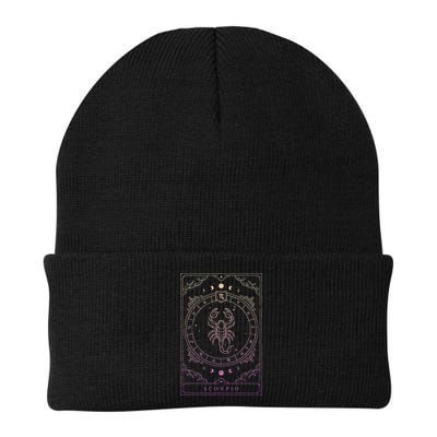 Scorpio Birthday Present Women Girl Zodiac Sign Beanie