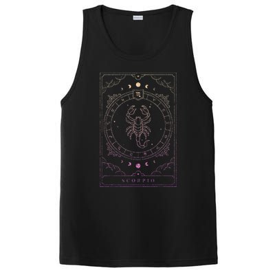 Scorpio Birthday Present Women Girl Zodiac Sign PosiCharge Competitor Tank