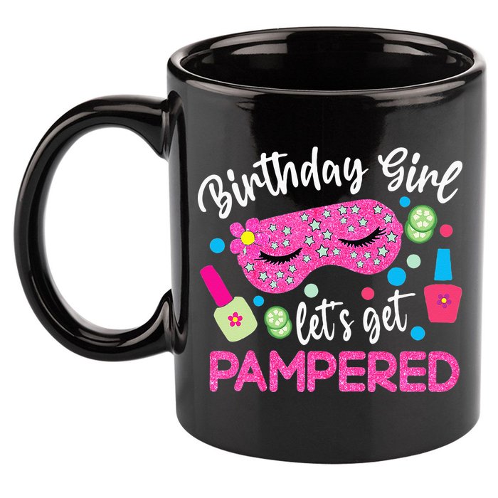 Spa Birthday Party Supplies For Lets Get Pampered 11oz C Handle Ceramic Mug