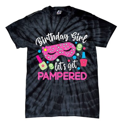 Spa Birthday Party Supplies For Lets Get Pampered Tie-Dye T-Shirt