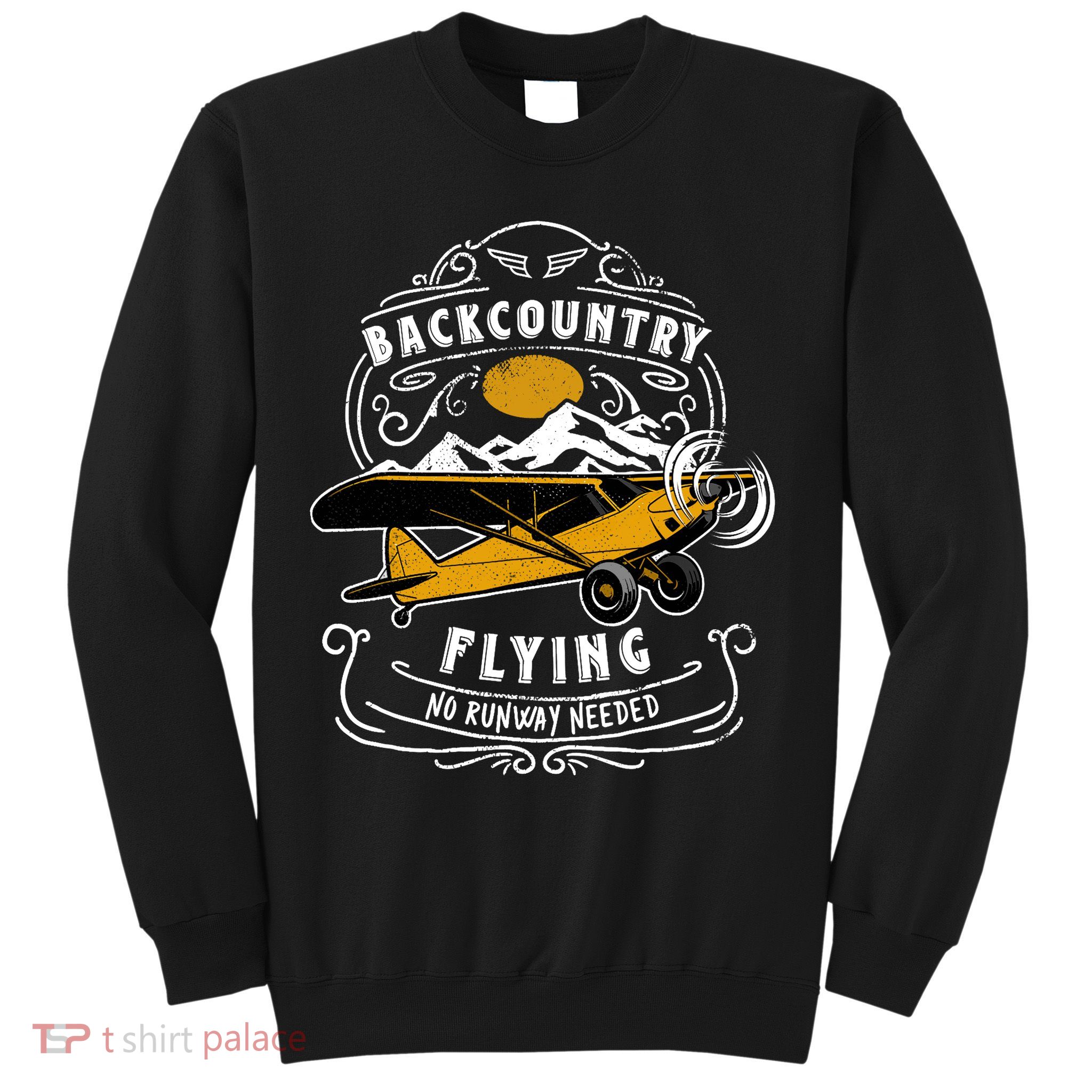 STOL Bush Plane Backcountry Flying Vintage Sweatshirt