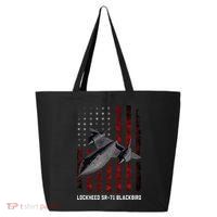 Sr71 Blackbird Plane 25L Jumbo Tote