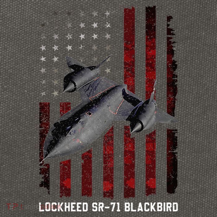 Sr71 Blackbird Plane Cotton Canvas Backpack