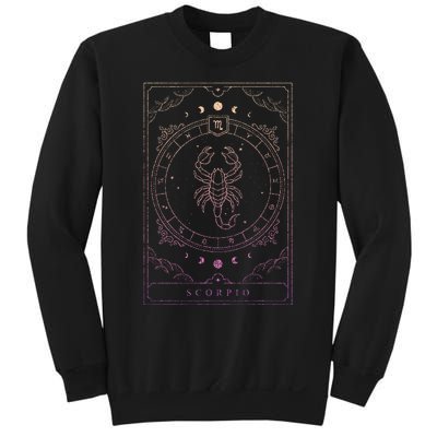 Scorpio Birthday Present Women Girl Zodiac Sign Sweatshirt