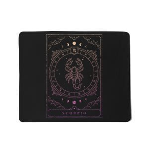 Scorpio Birthday Present Women Girl Zodiac Sign Mousepad