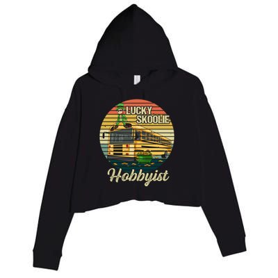 School Bus Quote Skoolie Driver Gift Crop Fleece Hoodie