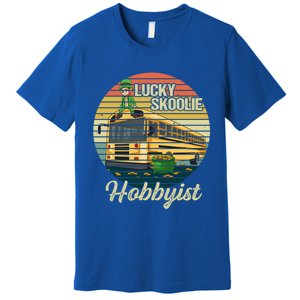 School Bus Quote Skoolie Driver Gift Premium T-Shirt