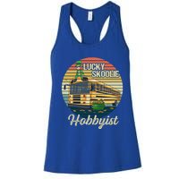 School Bus Quote Skoolie Driver Gift Women's Racerback Tank