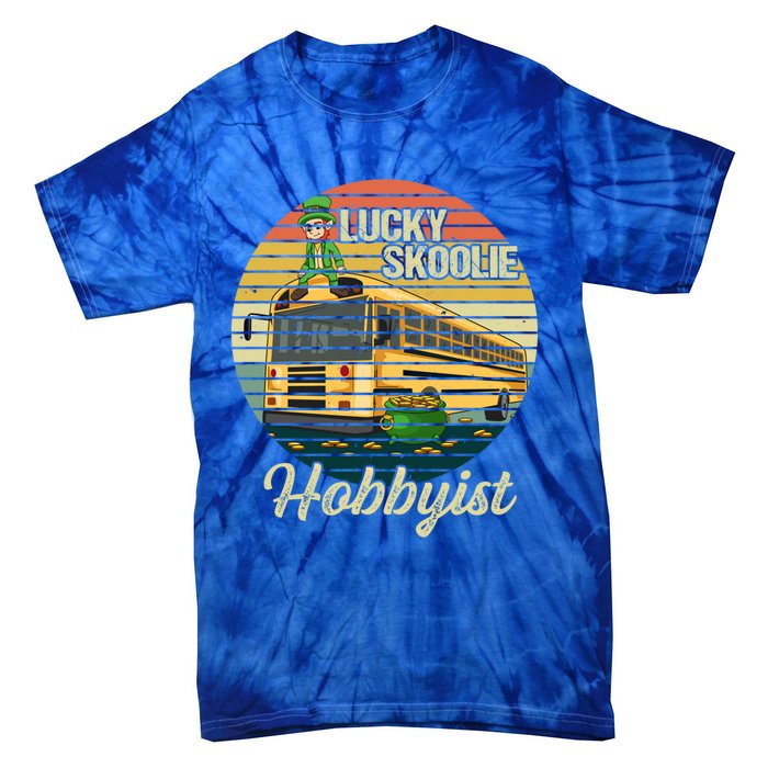 School Bus Quote Skoolie Driver Gift Tie-Dye T-Shirt