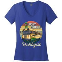 School Bus Quote Skoolie Driver Gift Women's V-Neck T-Shirt