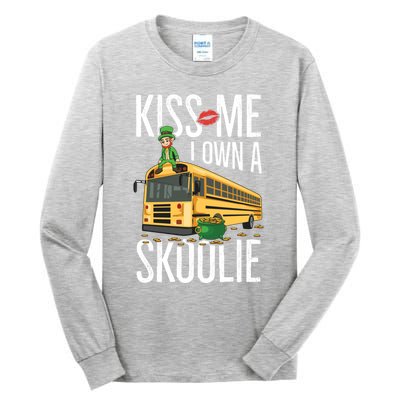 School Bus Quote Camping Bus Owner Gift Tall Long Sleeve T-Shirt