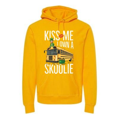 School Bus Quote Camping Bus Owner Gift Premium Hoodie