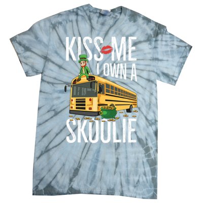 School Bus Quote Camping Bus Owner Gift Tie-Dye T-Shirt